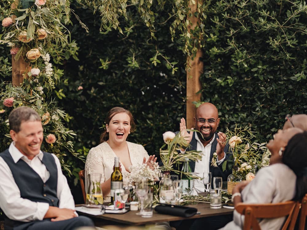 backyard wedding table celebrations