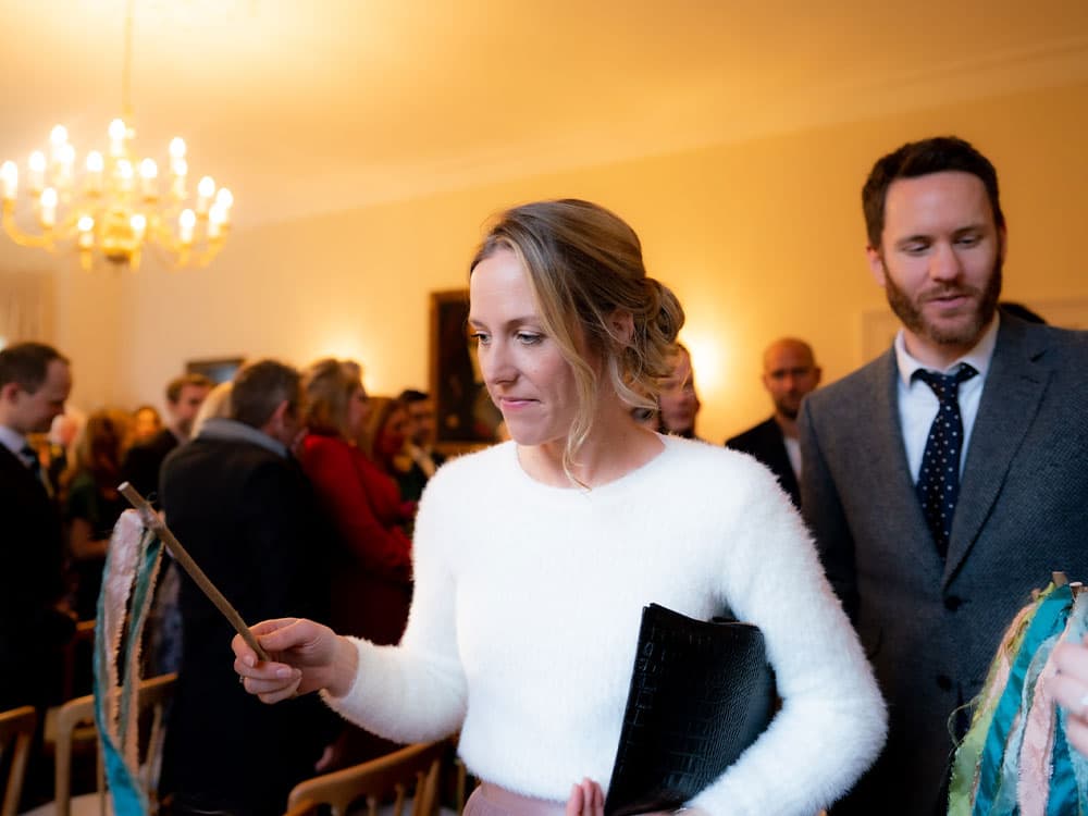 Kate, wedding guest