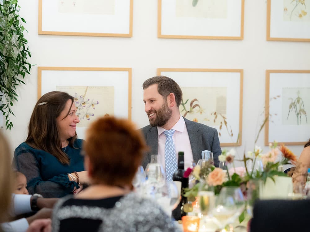 Charlie & James, wedding guests