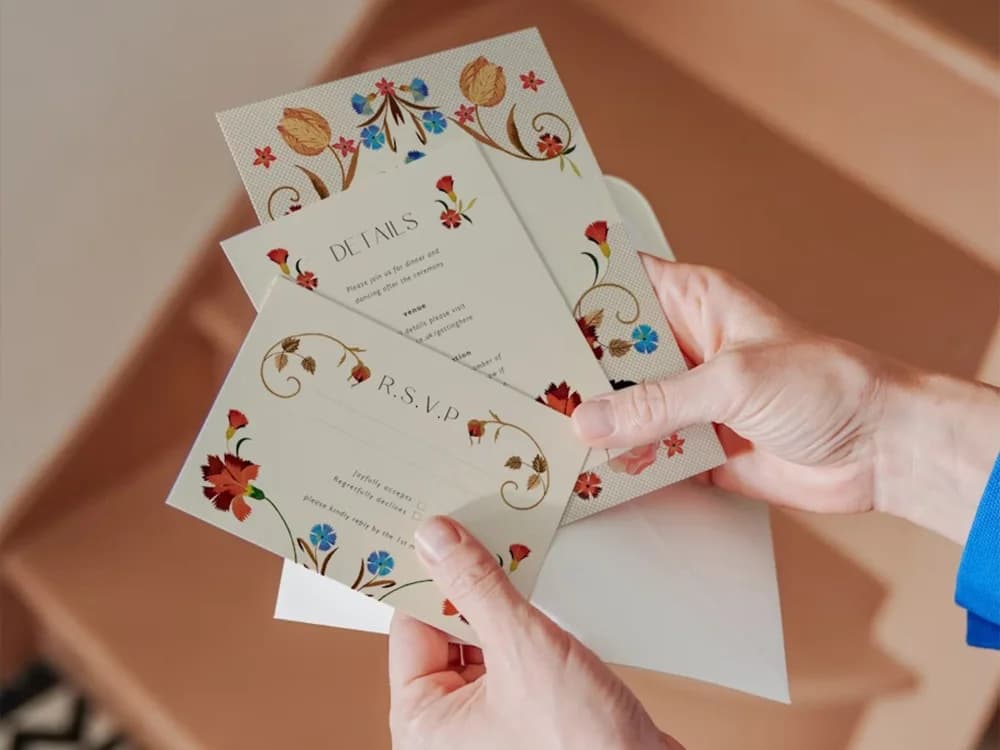 wedding stationary papier