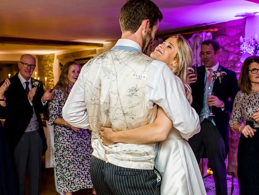 post wedding reception - wedding dance