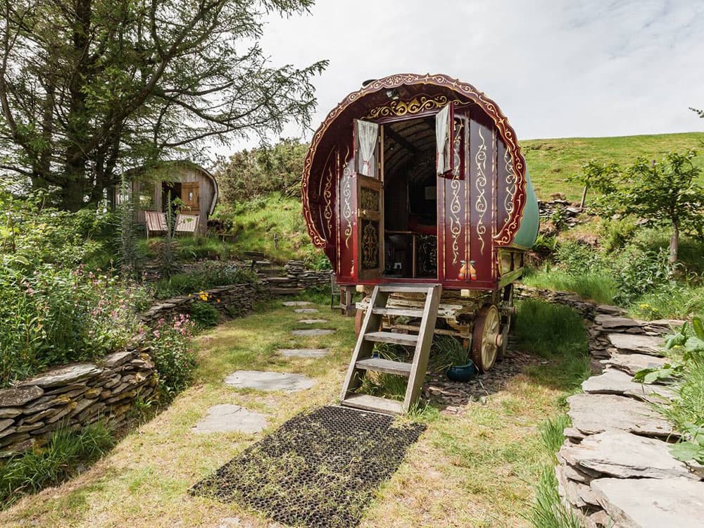  mountain top traditional gypsy caravan