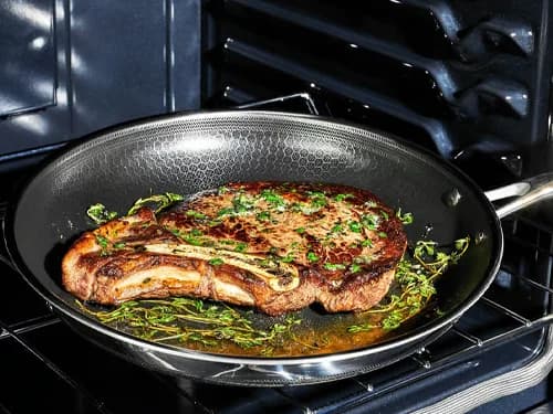 Hybrid Pan with Lid, Hexclad