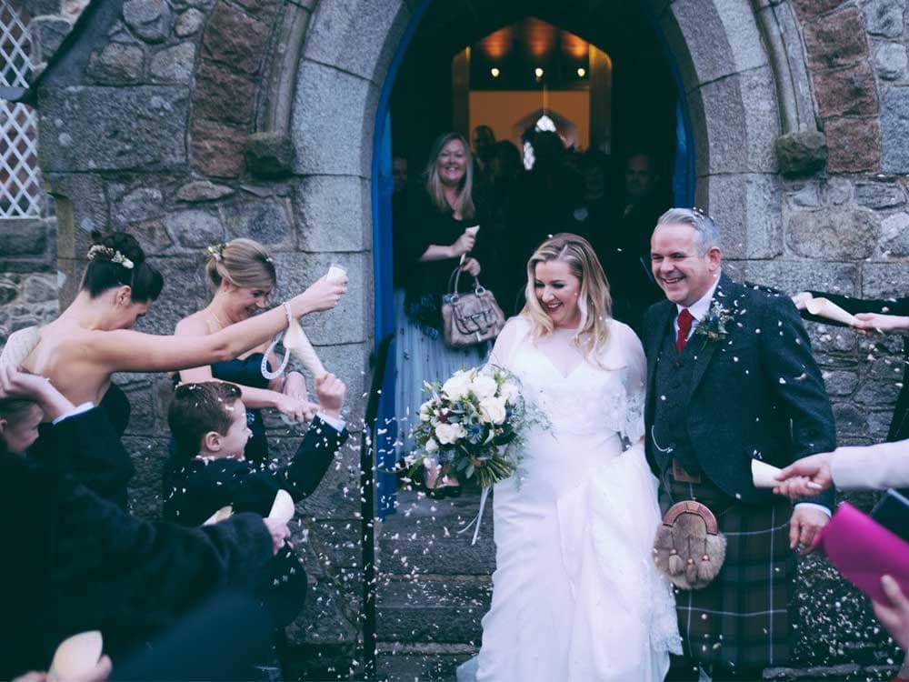 Claire and Scott wedding day
