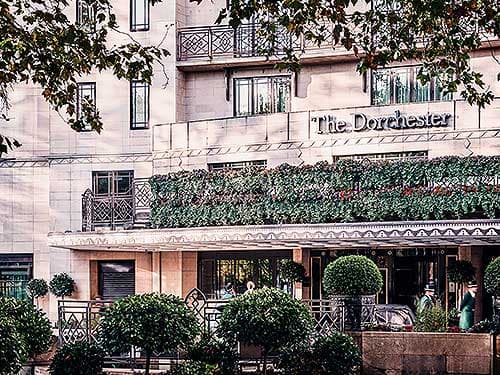 The Dorchester London wedding venue