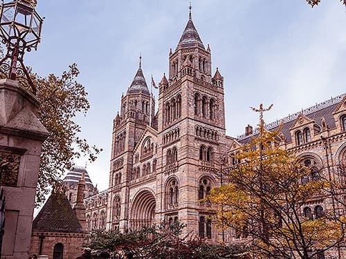 The Natural History Museum wedding venue