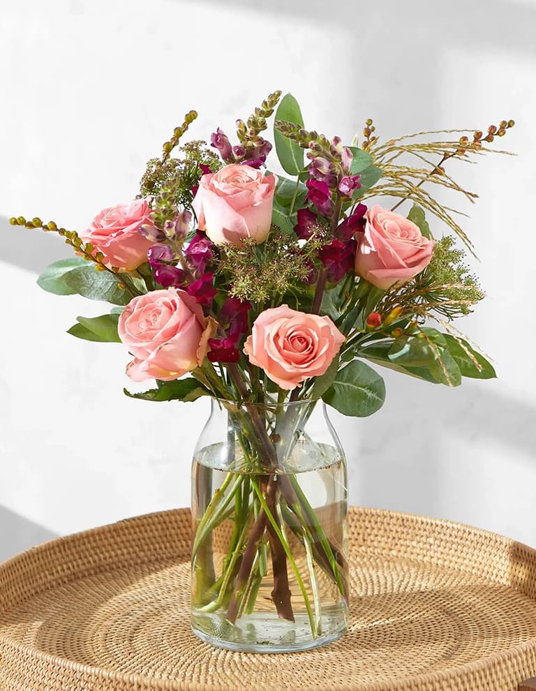 The Pandora, romantic autumn wedding flowers