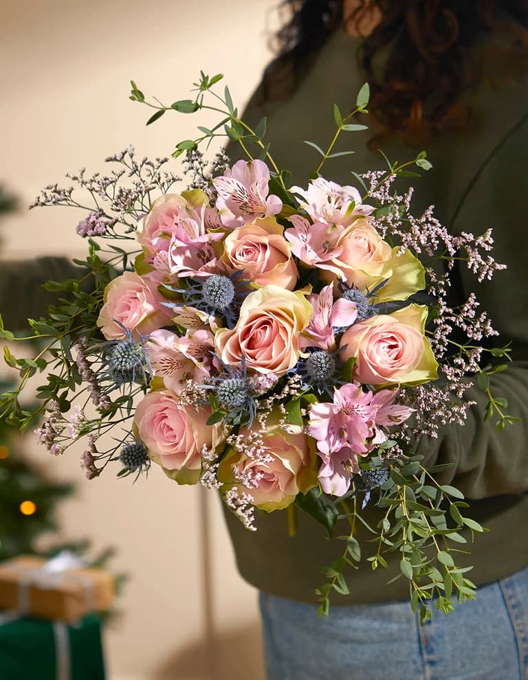 Whimsical fall wedding flowers