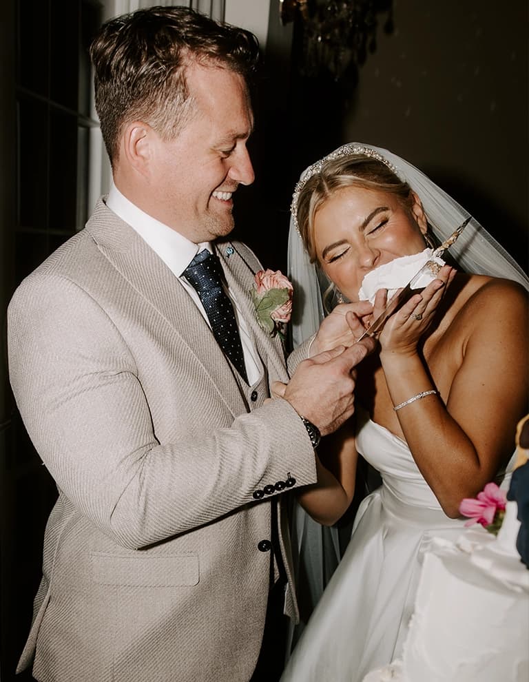 Wedding cake moment