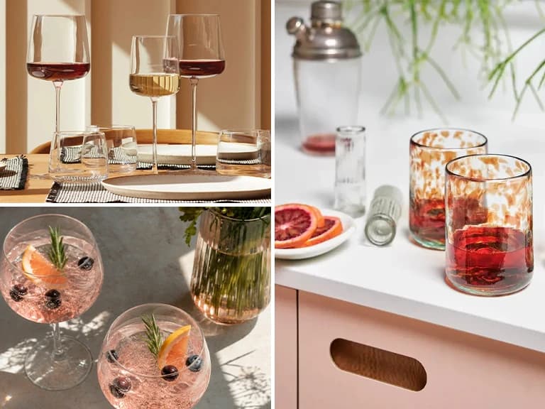 Best drinking glassware curated by The Wedding Shop buyers