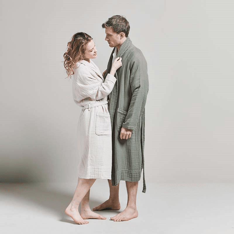 The Dream Cotton Robe, Moss