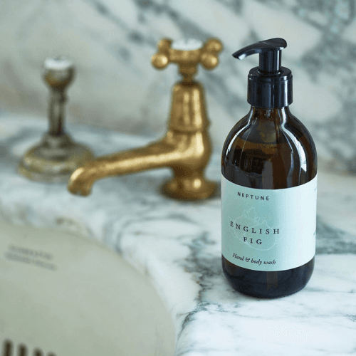 Image showing the English Fig Hand & Body Wash product.