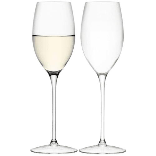 Image showing the Wine White Wine Glasses Set of 2, Clear product.