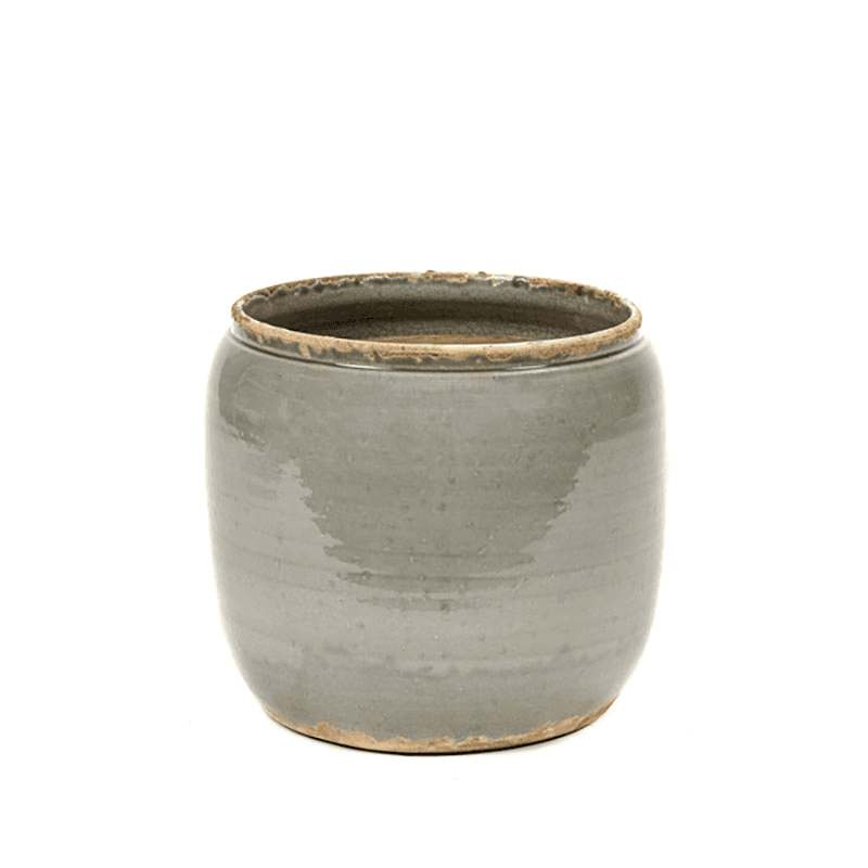Glazed Costa Pot