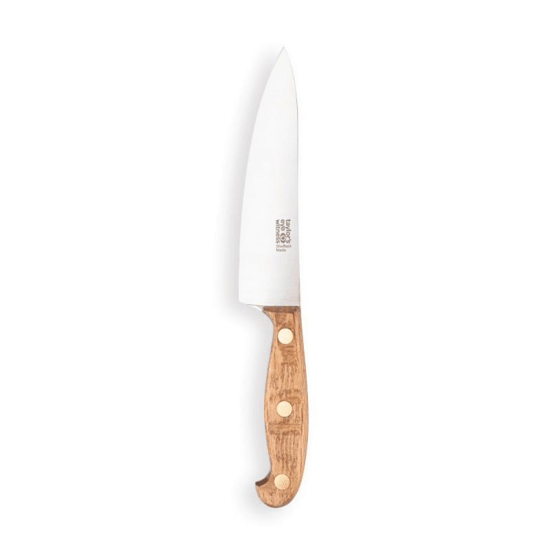 Heritage Oak Cooks Knife