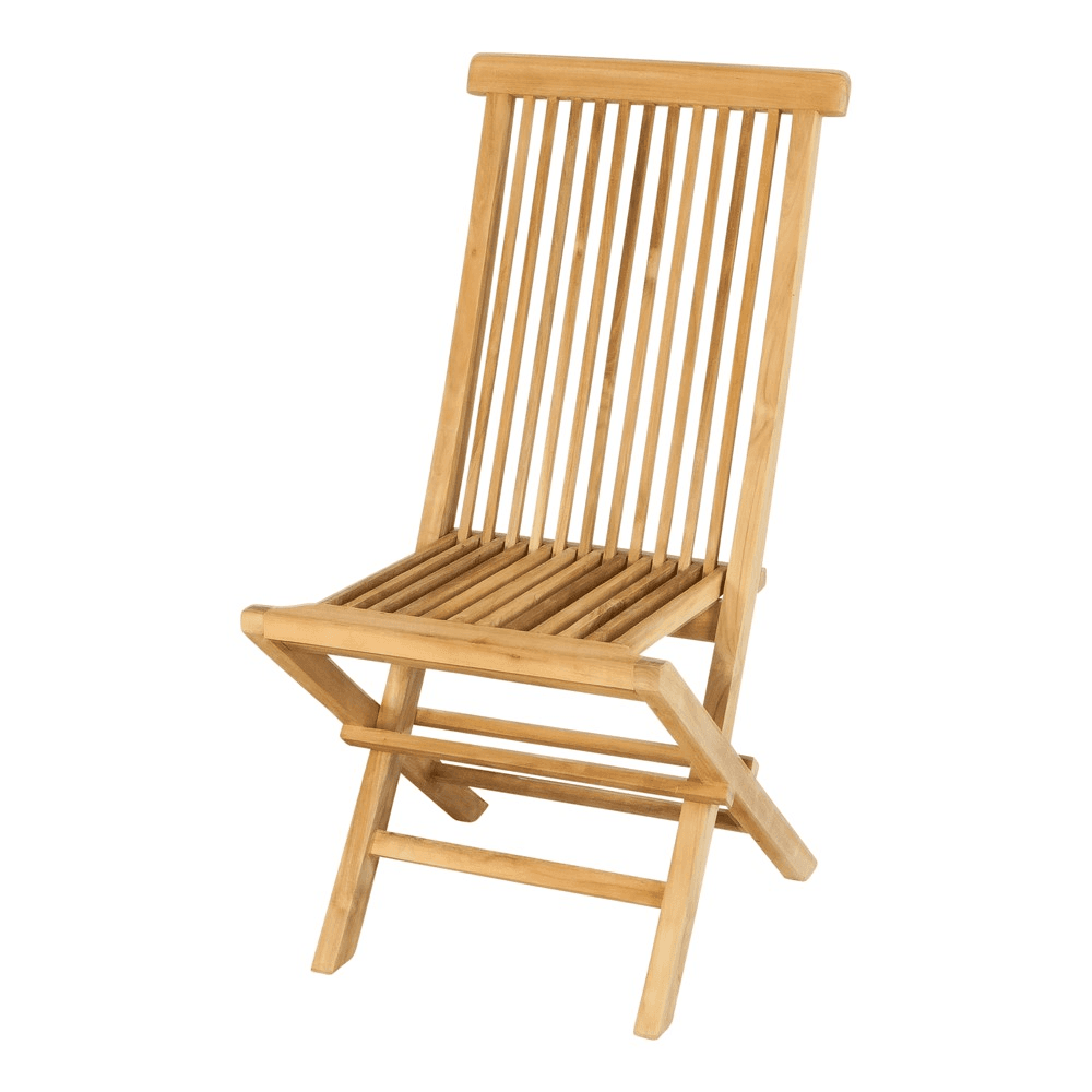 Snapdragon Folding Dining Chair, Teak