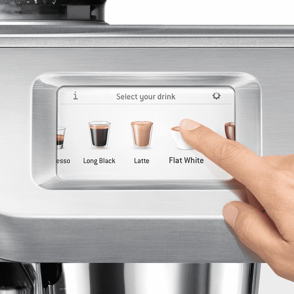 Oracle Touch Bean to cup coffee machine, Stainless Steel