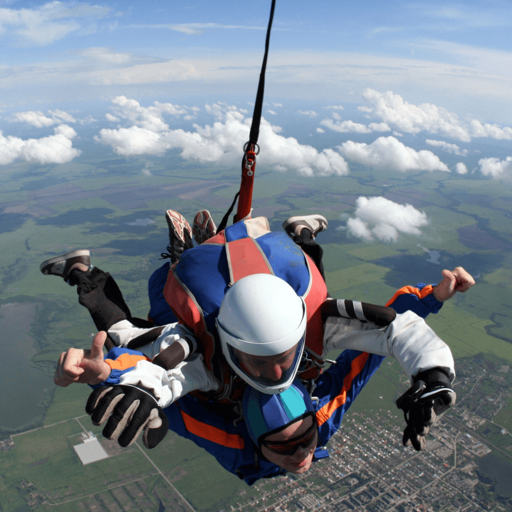 Skydiving experience fund