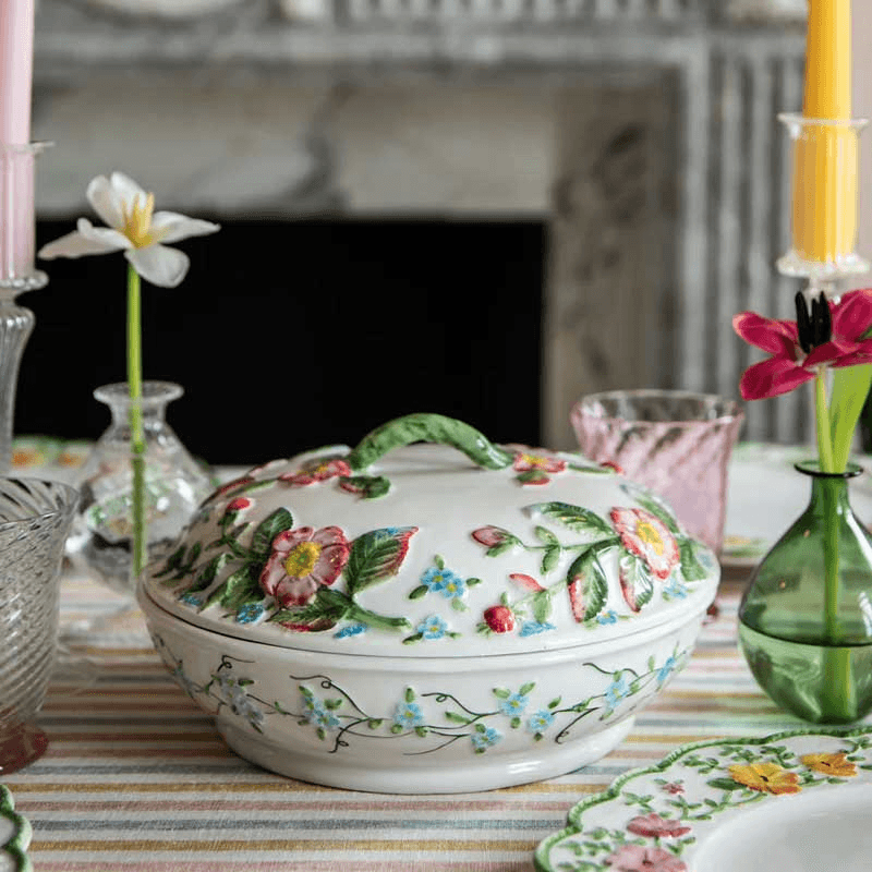 Giardino Lidded Serving Dish, Multi