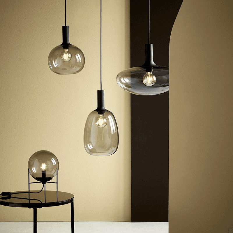 Alton Table Lamp, Smoke