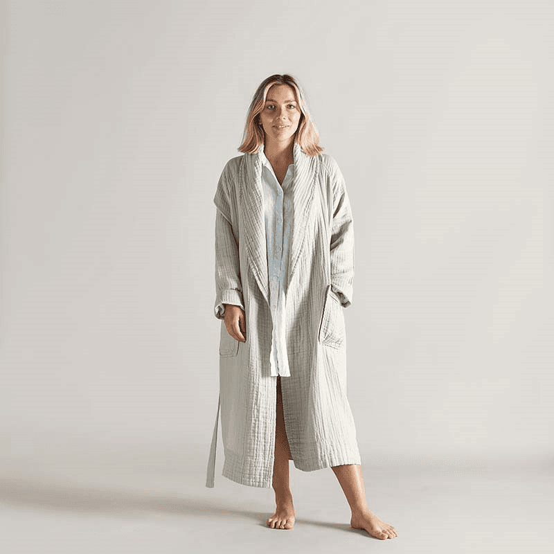 The Dream Cotton Robe, Clay