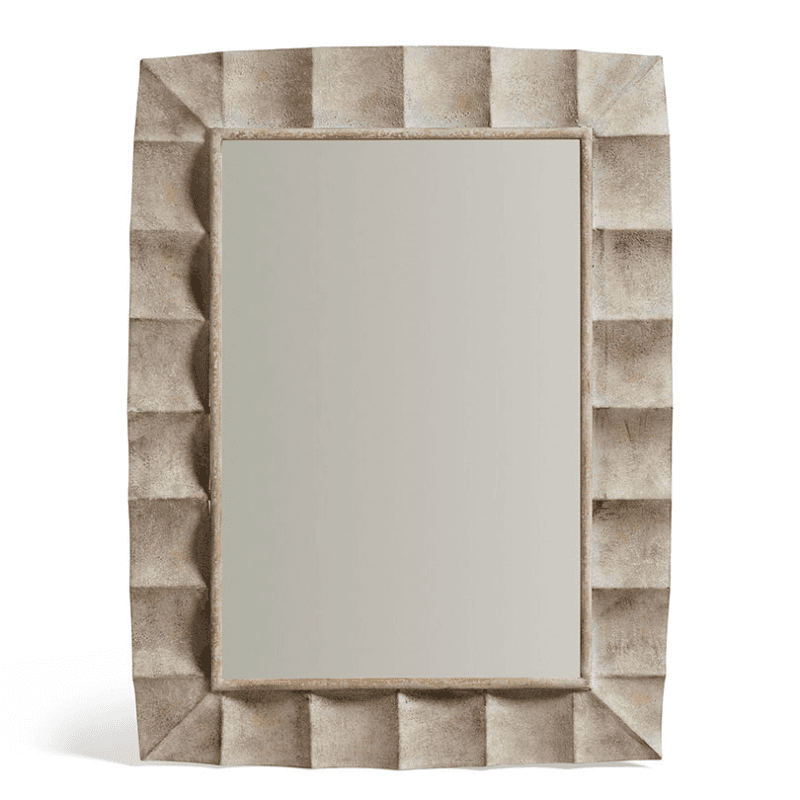 Okean Mirror, Distressed Grey