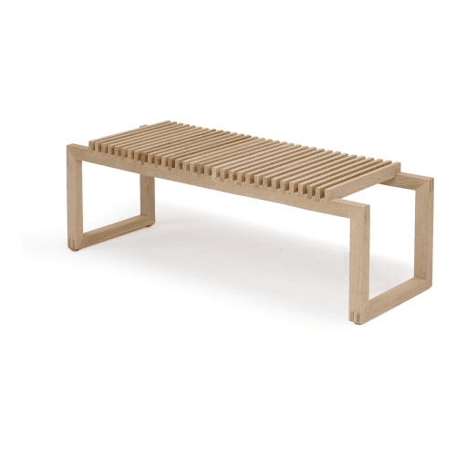 Image showing the Cutter Bench, W121 x D40 x H43.5cm, Oak product.