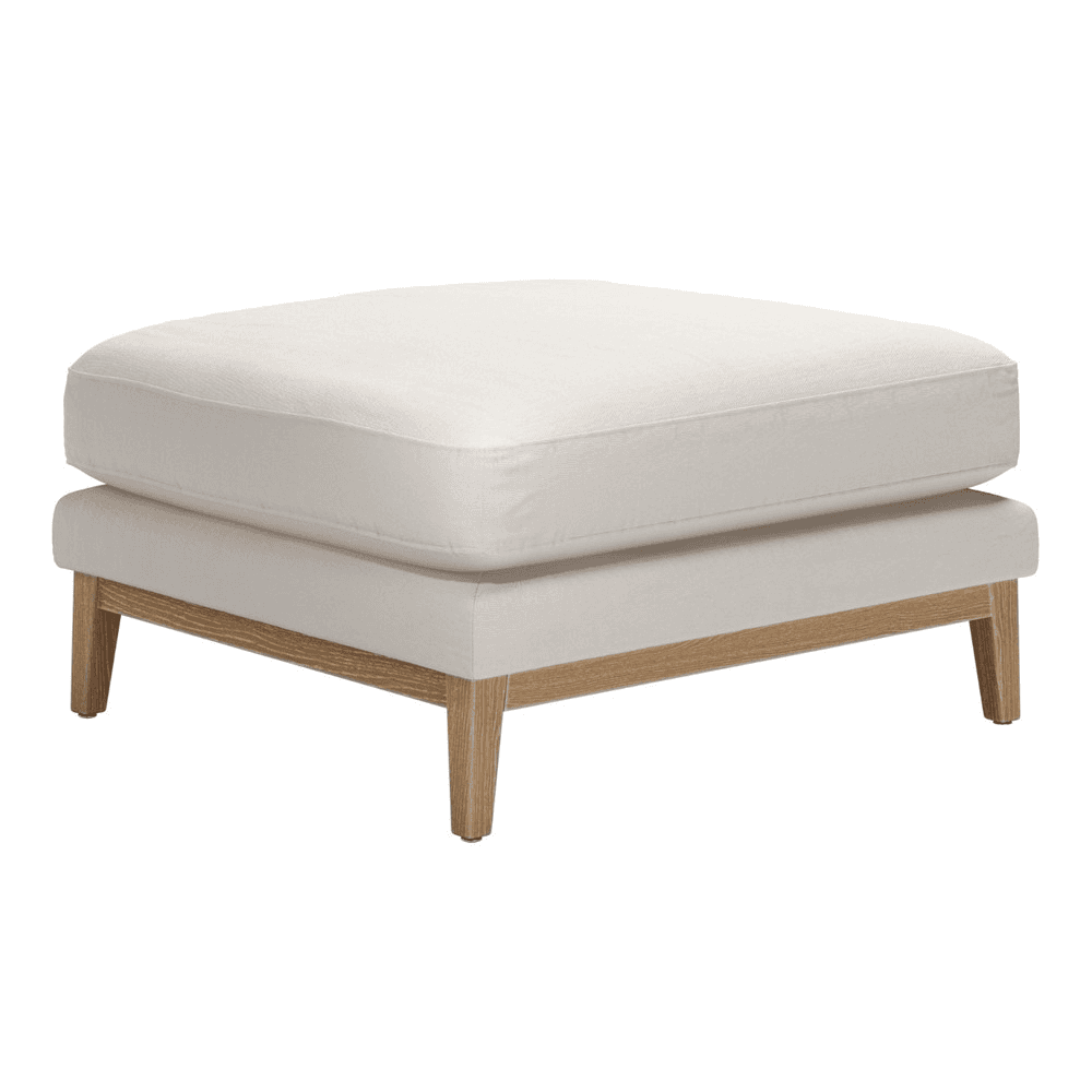Costello Footstool, Taupe