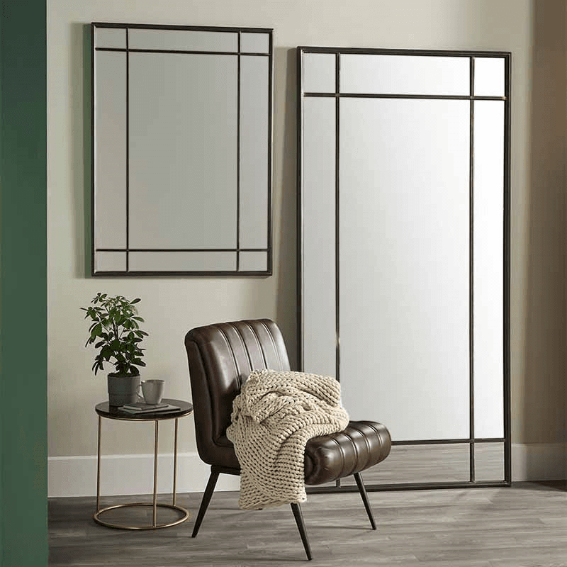 Rectangle Mirror, Black
