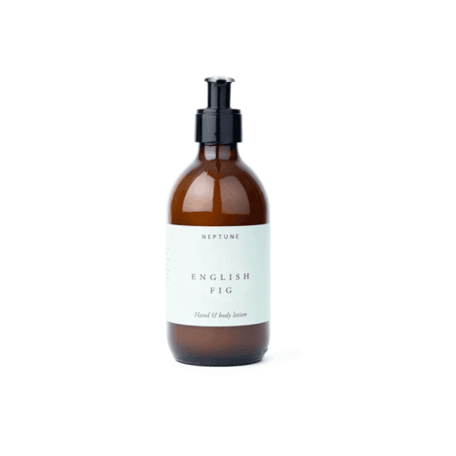 Image showing the English Fig Hand & Body Lotion product.