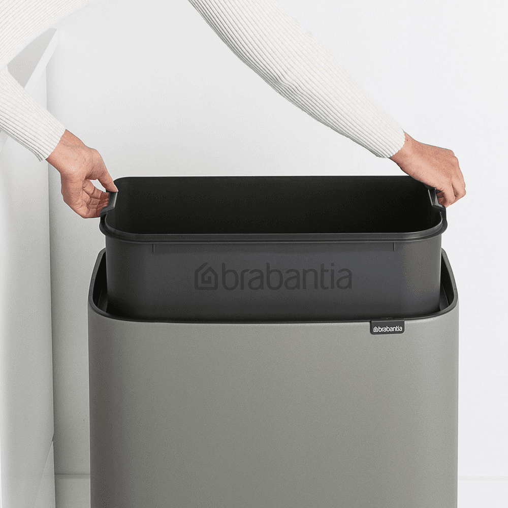 Bo Touch Bin, Mineral Concrete Grey