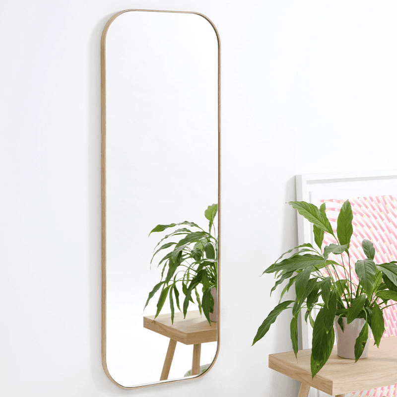 Gaze Mirror, Oak