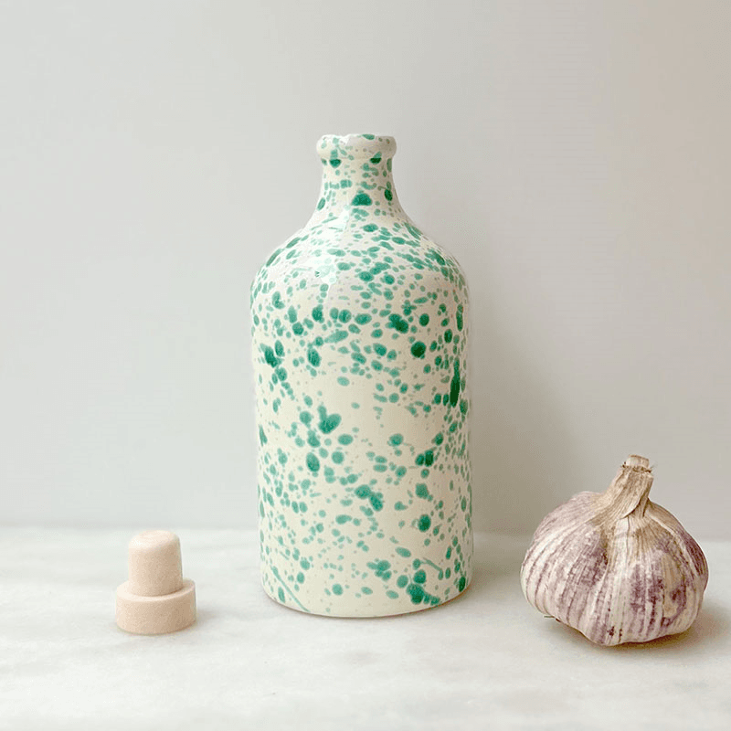 Splatter Ceramic Bottle