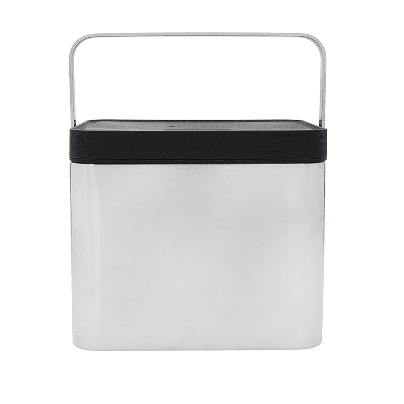 Antimicrobial Composter, Stainless Steel