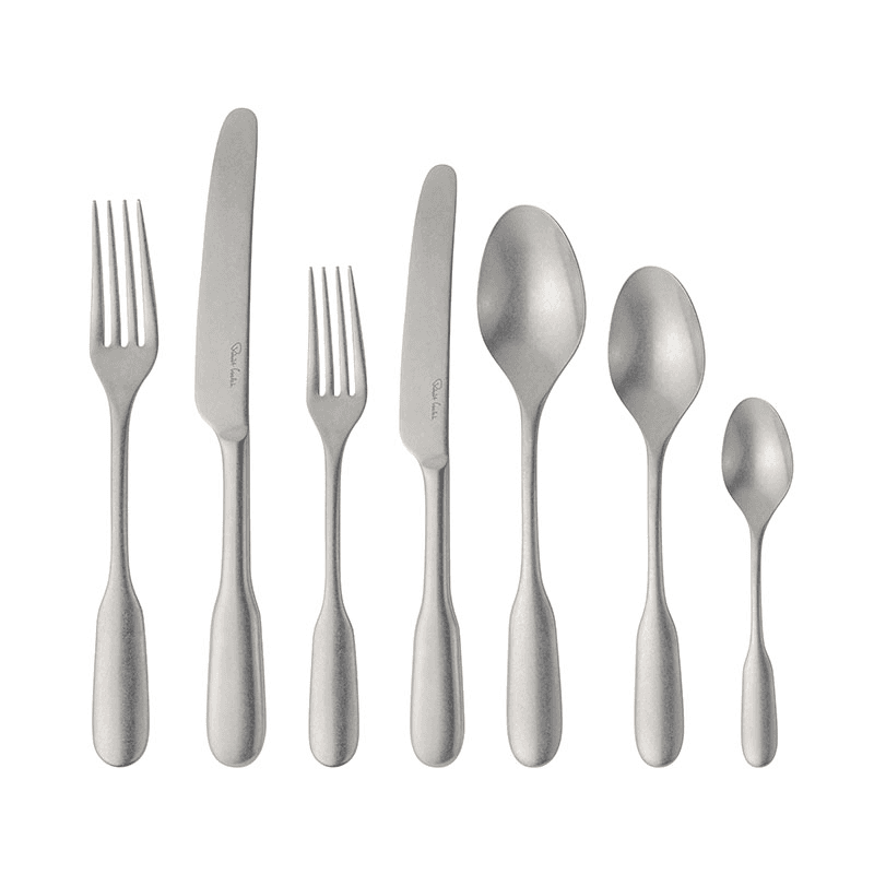 Fiddle Vintage 7 Piece Place Setting, Stainless Steel