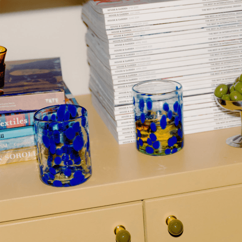 Image showing the Azul Set of 4 Tumblers, 350ml, Blue product.