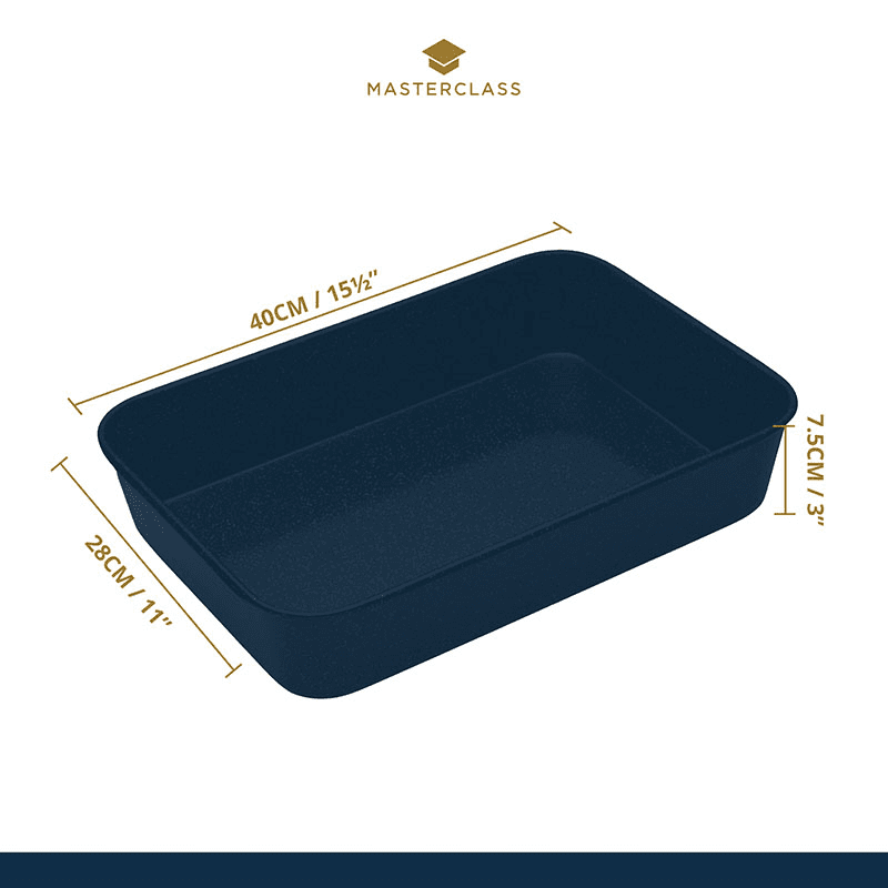 Roasting pan, vitreous enamel
