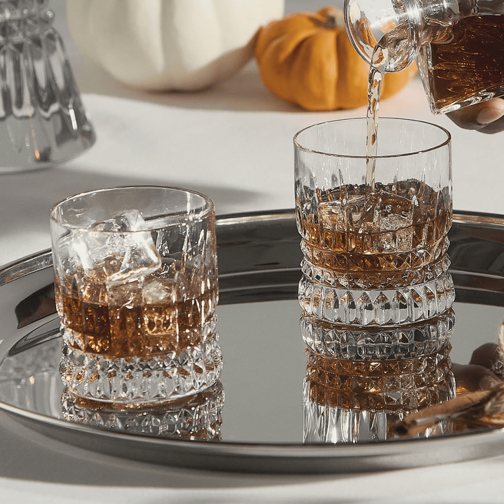 Lismore Diamond Set of 4 Tumblers, Clear