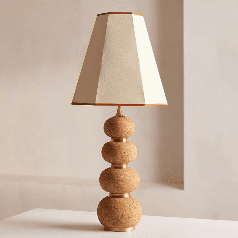 Naomi Table Lamp, Brown