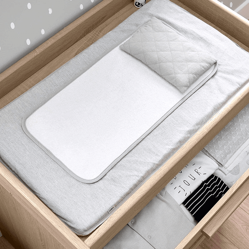 Atlas 3 Piece Nursery Furniture Set (excl. Mattress), Light Oak