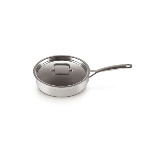 Image showing the Classic 3-ply Saute Pan, D24 cm, Stainless Steel product.