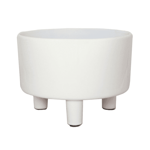 Image showing the Pisa Bowl planter, D19 cm, White product.
