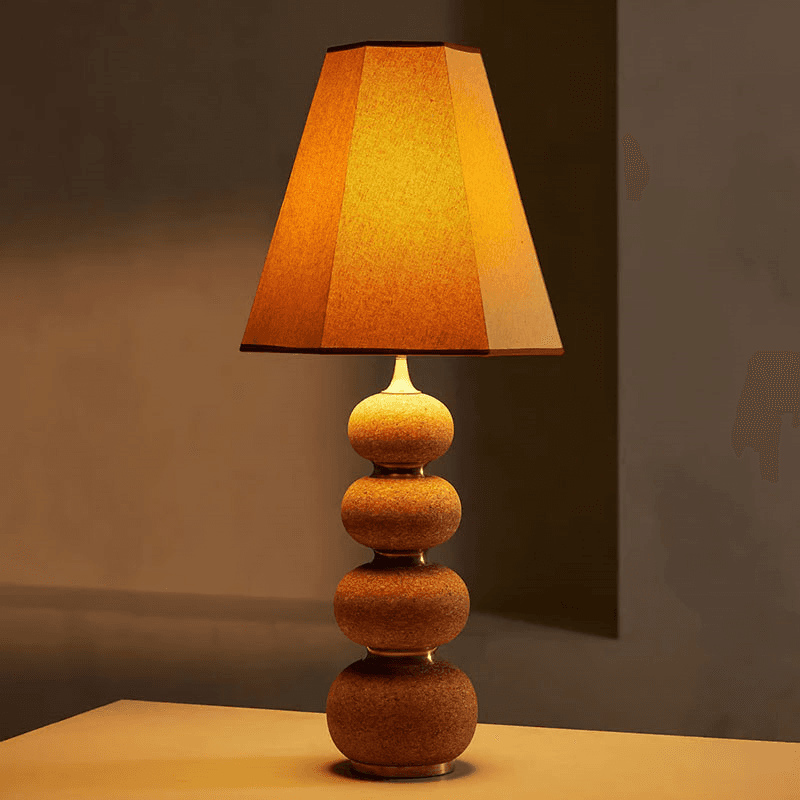 Naomi Table Lamp, Brown