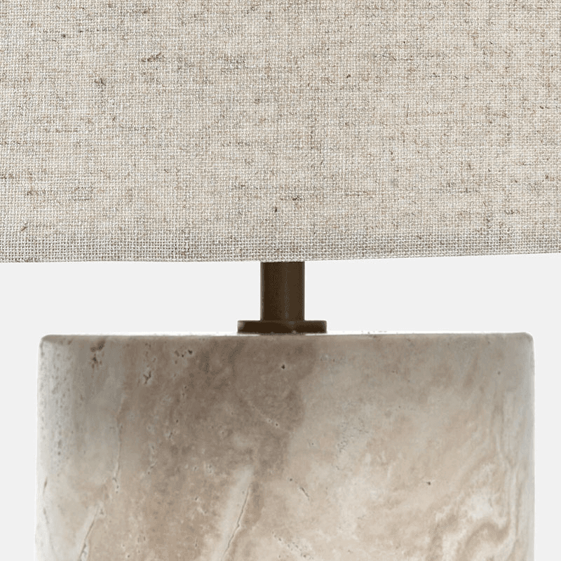 Remi Table Lamp, Cream