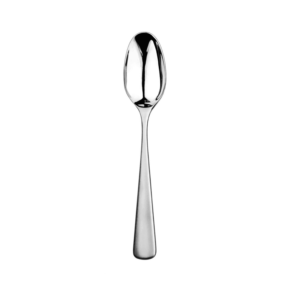 Mahogany Dessert Spoon, Stainless Steel/Satin