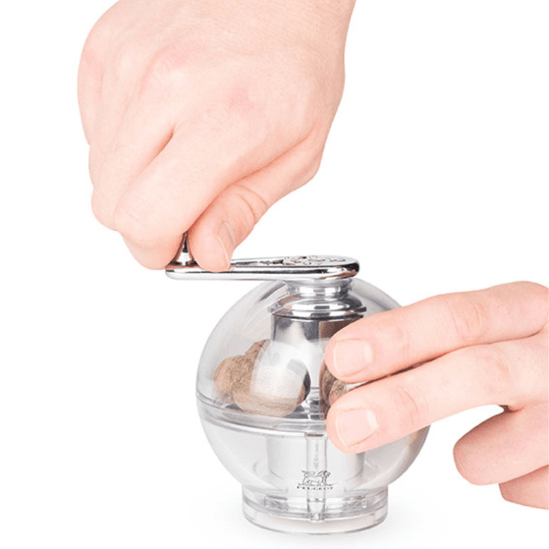 Tidore Nutmeg Mill, Clear Acrylic