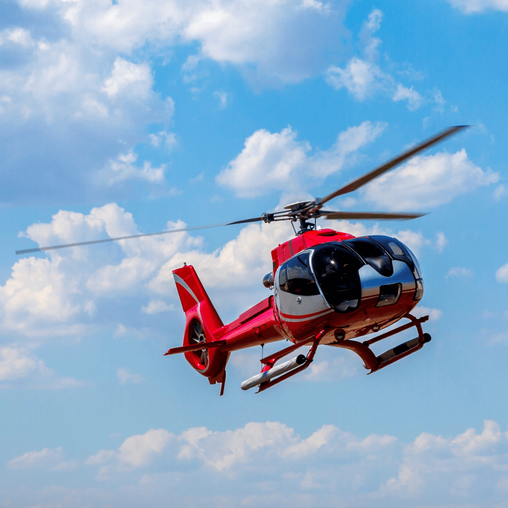 Helicopter trip for two