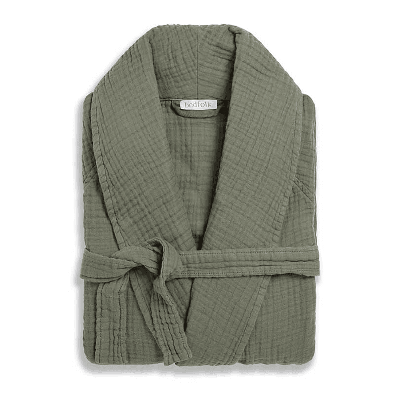 The Dream Cotton Robe, Moss
