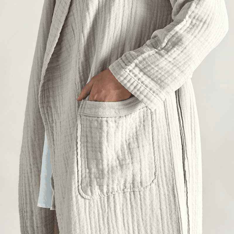 The Dream Cotton Robe, Clay