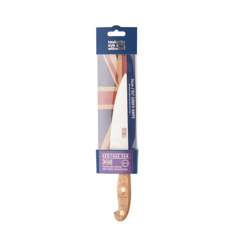 Heritage Oak Cooks Knife